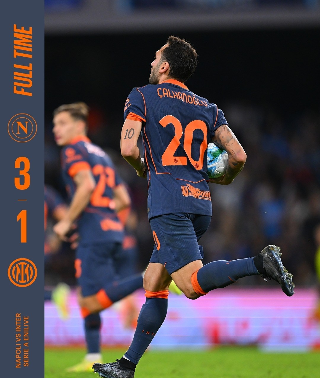 国际米兰客场不敌那不勒斯，遗憾出局